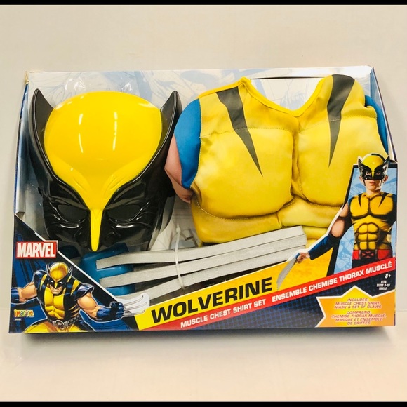 Wolverine muscle chest shirt set size medium 8-10